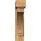 Ekena Millwork Imperial Block Rough Sawn Bracket w/ Offset Brace, Western Red Cedar, 6"W x 26"D x 26"H BKT0604X26X26IMP05RWR - alternate 4